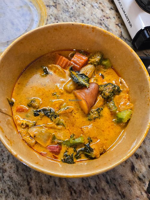 Yellow curry at Goi Express Thai in Murrieta