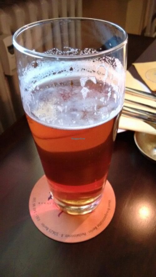 own brewed beer at Vaust Braugaststatte in Berlin