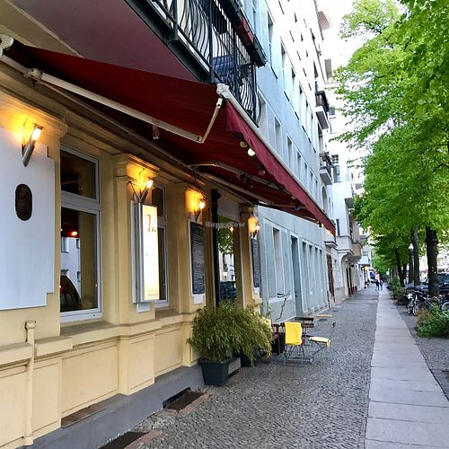 outside at Vaust Braugaststatte in Berlin