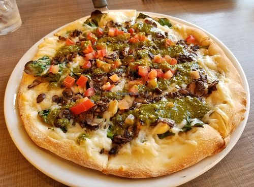 Vegan Fungi Florentine at Picazzo's Organic Italian Kitchen in Sedona