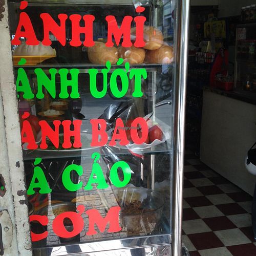 some of the food on offer at Hue Bao in Ho Chi Minh City