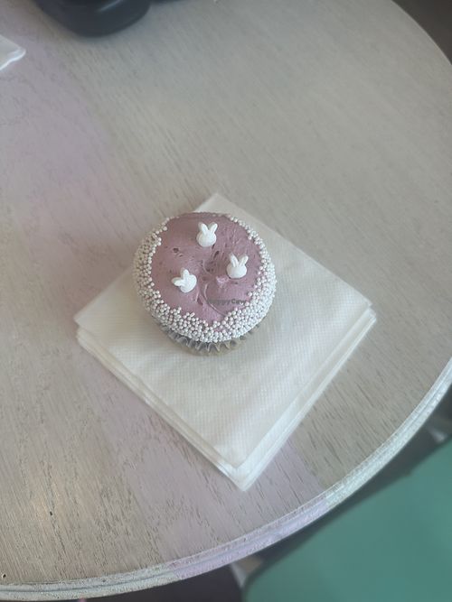 Vegan cupcake   at Mia Bella Cupcakes in Arcata