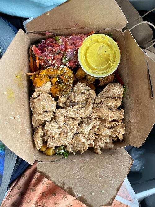 Aristotle Power Bowl w/ Mixed Lettuce and Shiitake Teriyaki  at Serenity Pizza in Nashville