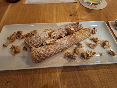 I didn't like the dessert unfortunately. The cream was not my cup of tea. at Virtuous Pie in Cologne