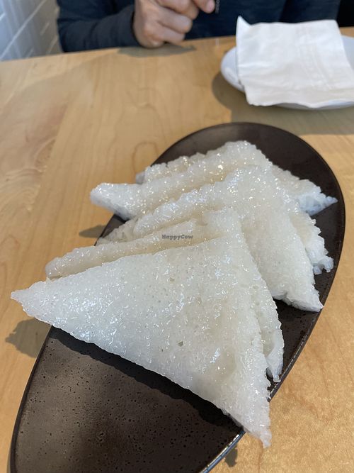 Fermented rice cakes  at Mama Chang in Fairfax