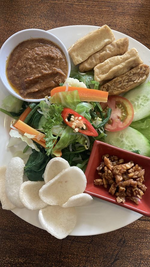 Gado gado  at Healthy Warung in Gianyar