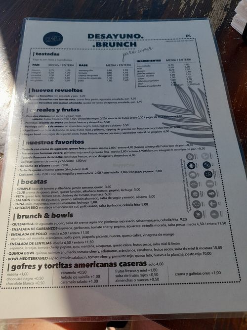  at Szimple in La Herradura