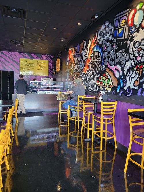 Inside at Forever Pie in Los Angeles