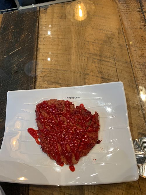 BBQ pork at Vegan District Asian Eatery in Loma Linda