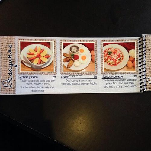 menu, p.3 at La Chatia Artesana in Quetzaltenango