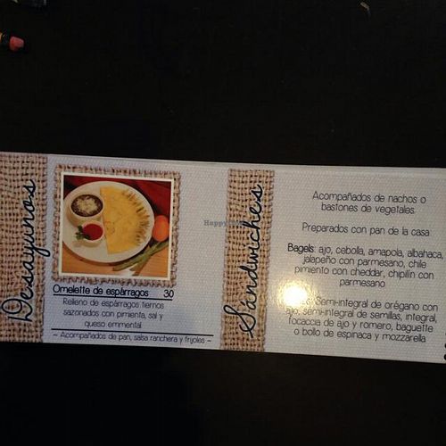 menu, p.5 at La Chatia Artesana in Quetzaltenango