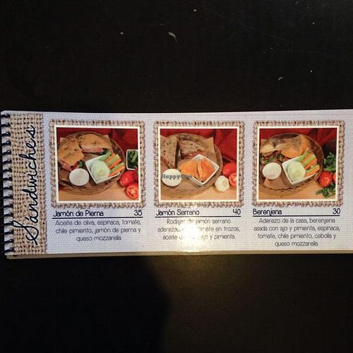 menu, p.8 at La Chatia Artesana in Quetzaltenango