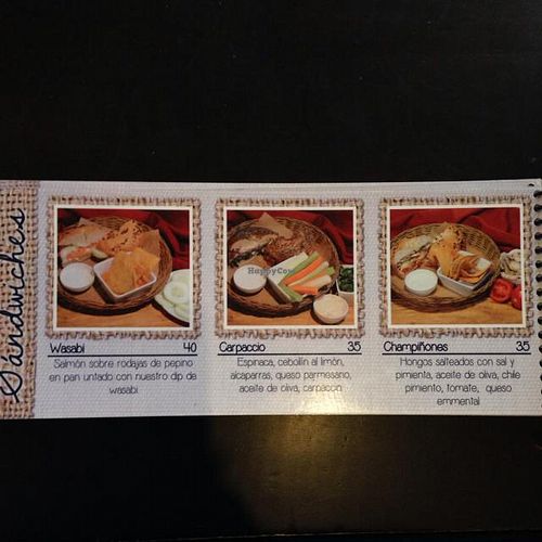 menu,p.11 at La Chatia Artesana in Quetzaltenango