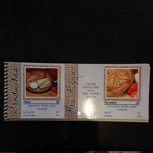 menu,p.12 at La Chatia Artesana in Quetzaltenango