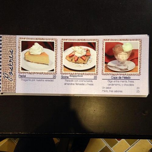 menu,p18 at La Chatia Artesana in Quetzaltenango