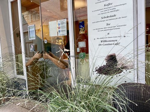 outside at Cassius Garten in Bonn