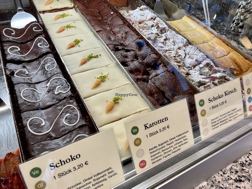 more cake, all vegan at Cassius Garten in Bonn