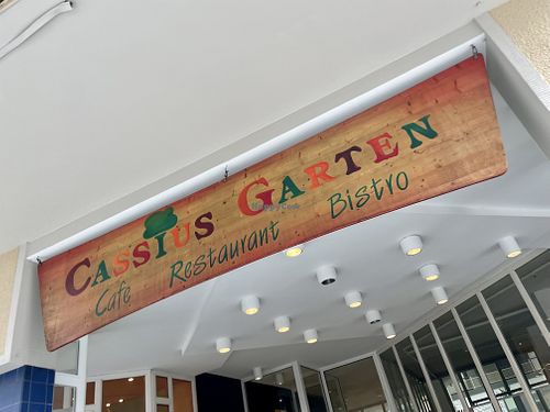sign at Cassius Garten in Bonn