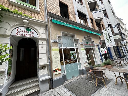 outside  at Cassius Garten in Bonn