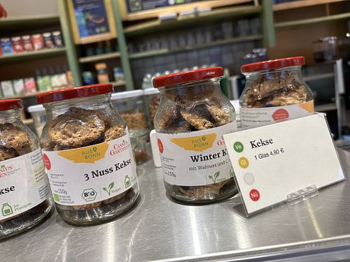 cookies  at Cassius Garten in Bonn