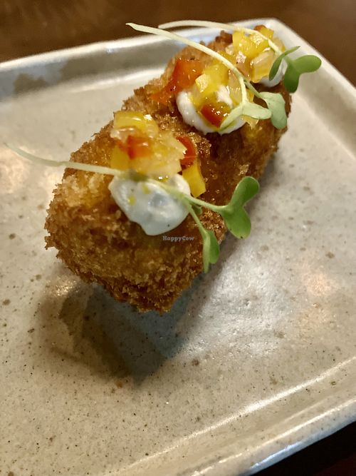 Moqueca croquette  at Conca Cozinha Original in Brasilia