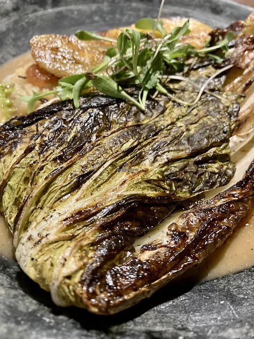 Peixada de acelga com fufu  at Conca Cozinha Original in Brasilia