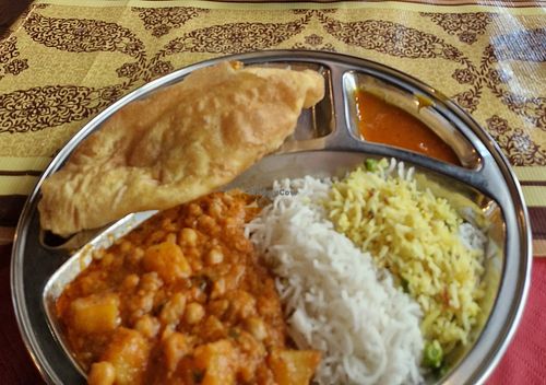 Channa massala at Prince Of India in Stuttgart
