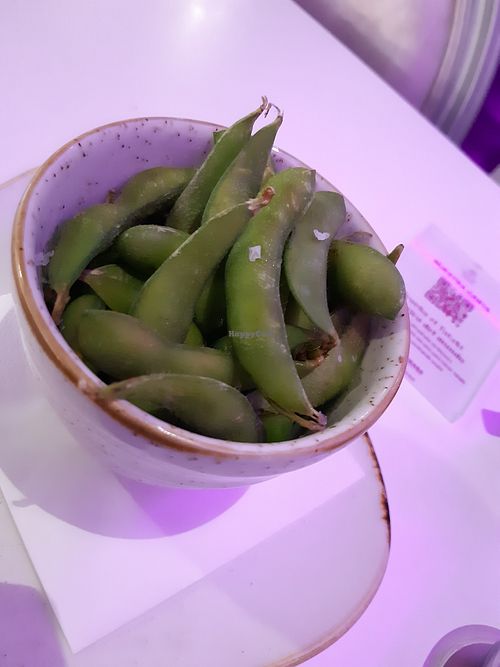 Starter / Edamame at Miss Sushi in Madrid