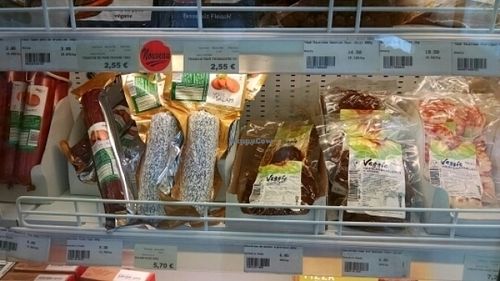 Plenty of vegan ";meat";. at Vegami in Paris