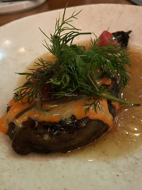 Eggplant  at Panigyri Festival Food in Santorini