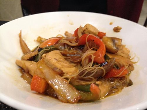 chop suey (vegan) at El Curry Verde in Hondarribia