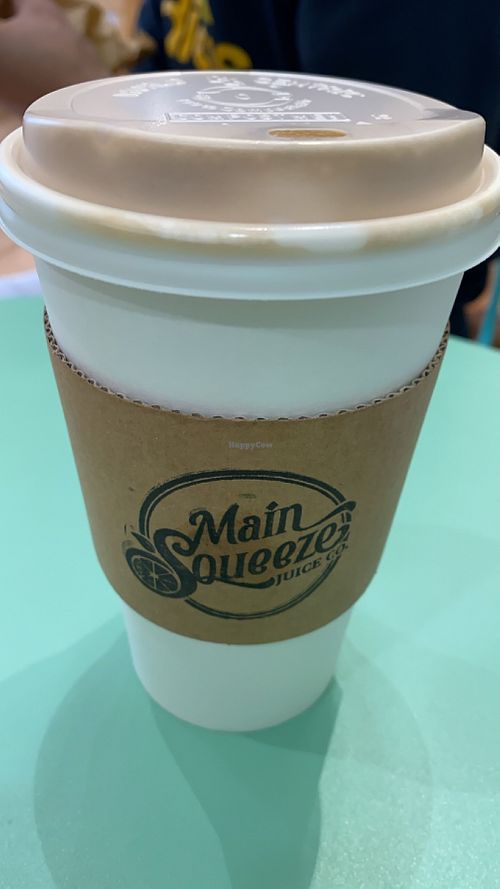 Original latte   at Main Squeeze Juice Co - Central West End in St Louis