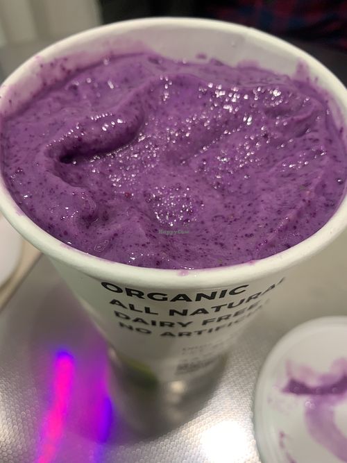 Ube nice cream  at RawASF in Elk Grove