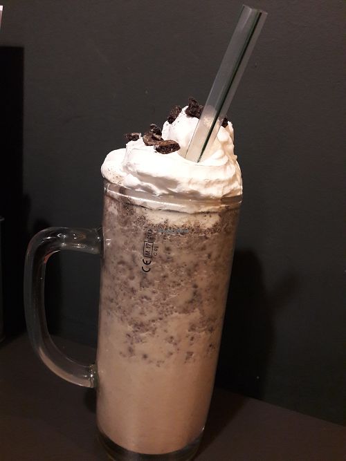 Milkshake at V Rev Vegan Diner in Manchester