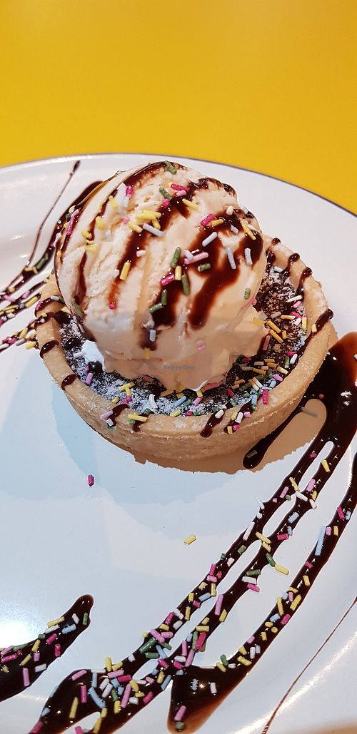 Dessert at V Rev Vegan Diner in Manchester