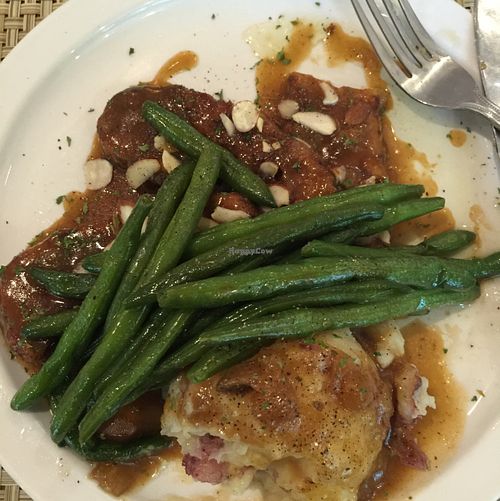 smothered loaf in gravy thingy at Detroit Vegan Soul - East in Detroit