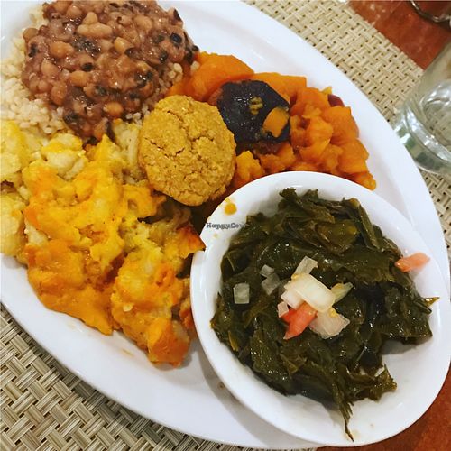 Soul plate at Detroit Vegan Soul - East in Detroit