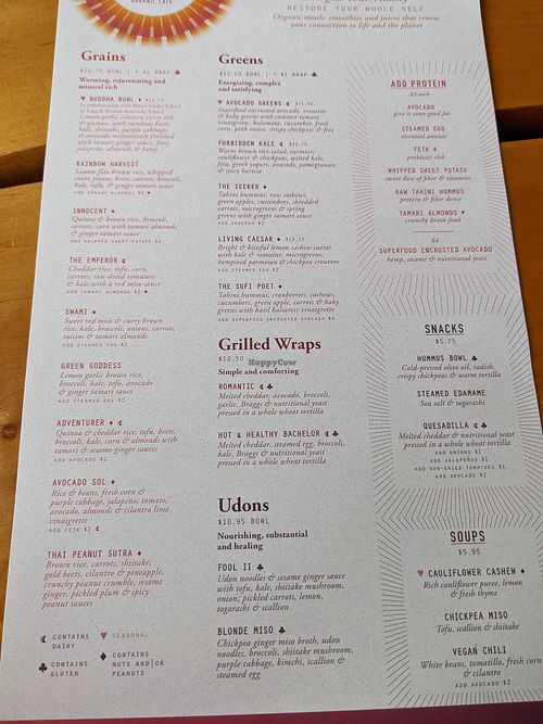  at Life Alive Organic Cafe in Salem