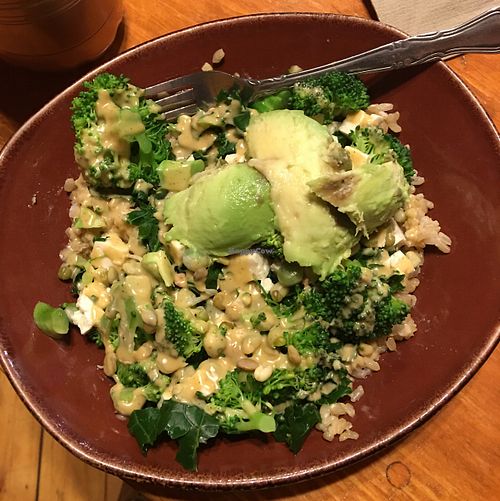 The Green Goddess Demi at Life Alive Organic Cafe in Salem