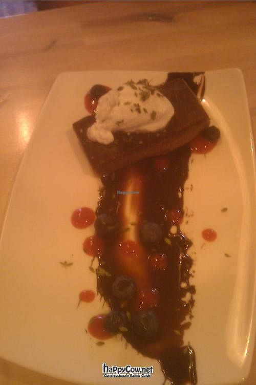 Dessert at The Acorn in Vancouver