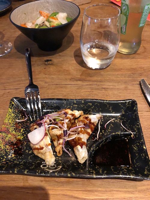 De gyoza at Ninety in Haaksbergen