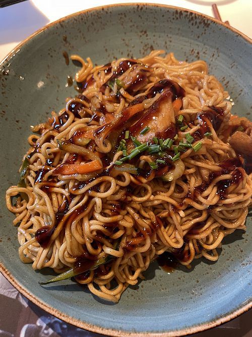 Heura yakisoba  at UDON - Splau in Barcelona