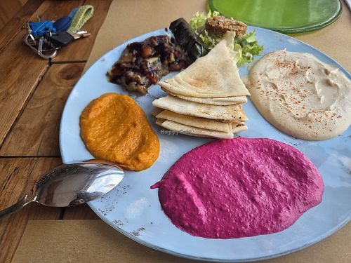 Antipasto siriano grande at Locanda Salus in Bologna