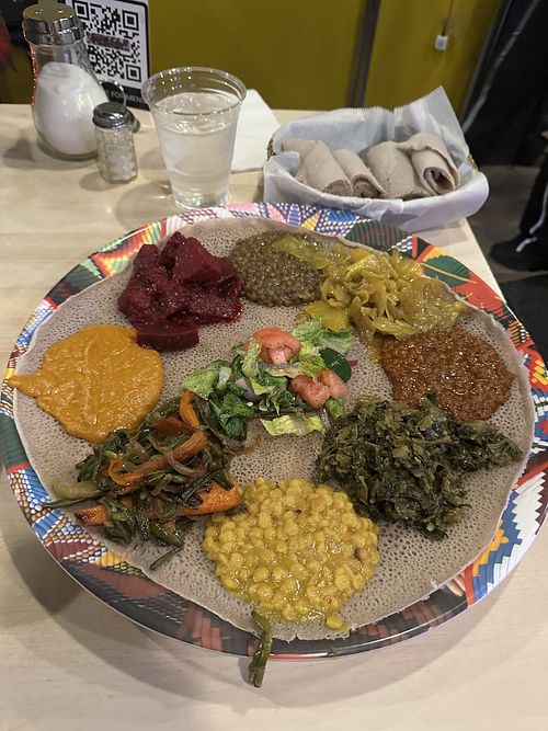   at Family Ethiopian Restaurant in Washington