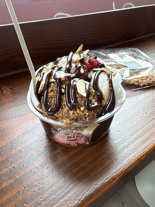 Yummy coconut bowl   at Soul Bowls in Metuchen