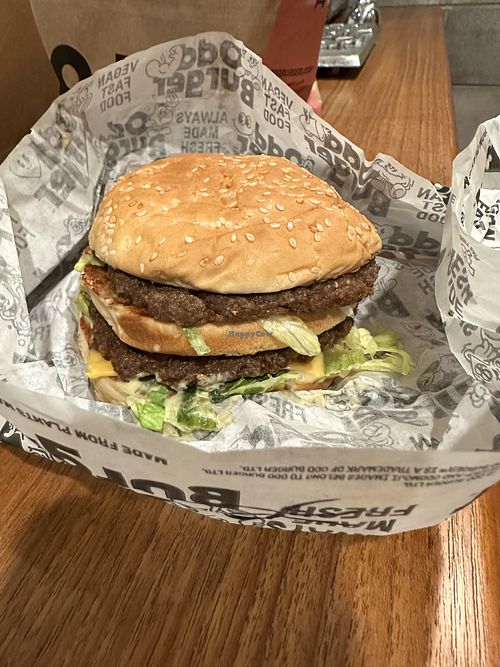 Odd Burger Calgary Alberta Restaurant HappyCow