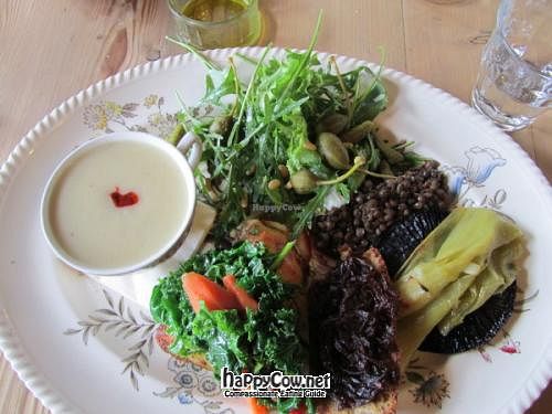 plate of food from The Goods Shed Restaurant at The Goods Shed in Canterbury