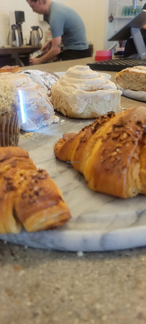 Croissants and cinnamon rolls at Mythical Coffee - North in Scottsdale