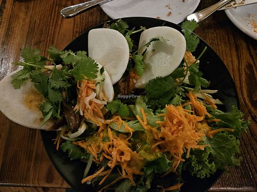 Mushroom diakon... and more... at Blackback Pub in Waterbury