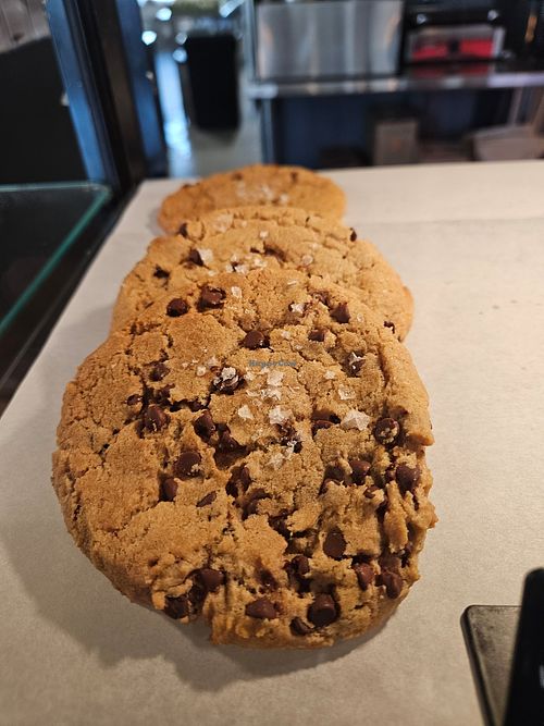 Vegan chocolate chippers at Boule Bakery in St Johnsbury